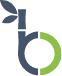 b-Logo der bambit ag in Blau-Grün