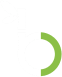 b-Logo der bambit ag in Weiss-Grün
